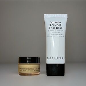 New! BOBBI BROWN Vitamin Enriched Eye Base + Face Base Mini Sizes